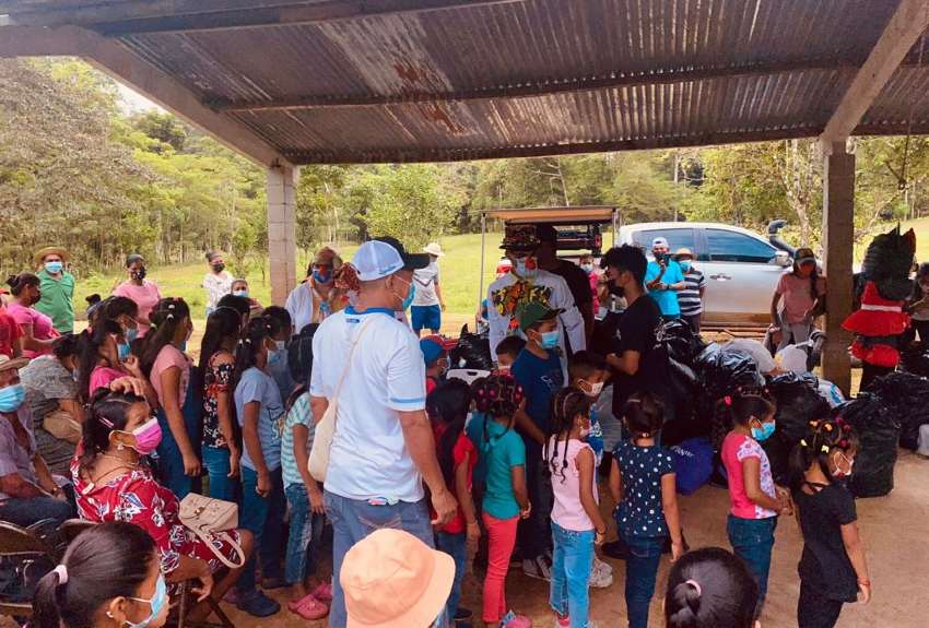 Quedaron facinados con la visita.