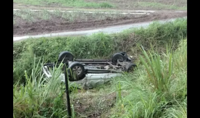 Accidente de tránsito en Cocle.