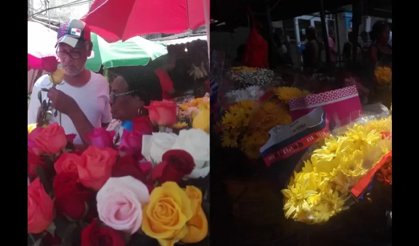 Flores, lo que más se vende para San Valentín. Foto: Brenda Ducreux