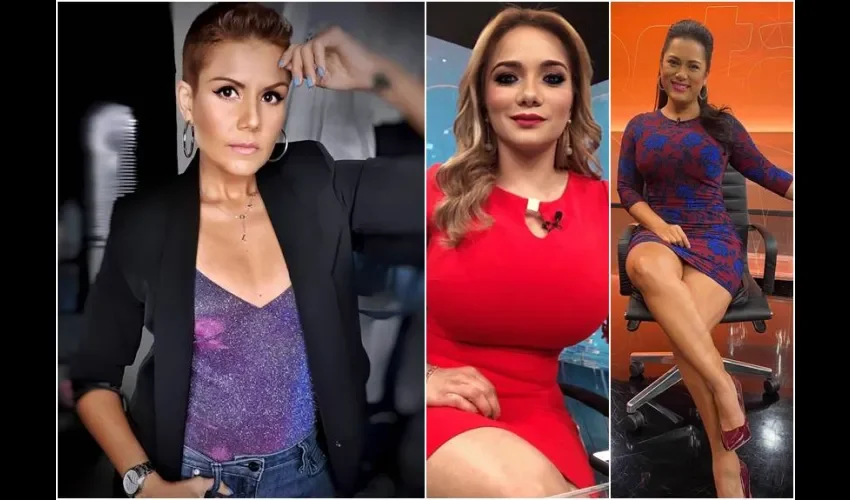 Gisela Tuñón, Birna Julissa Quintero y Delia Muñoz. Fotos: Instagram. 