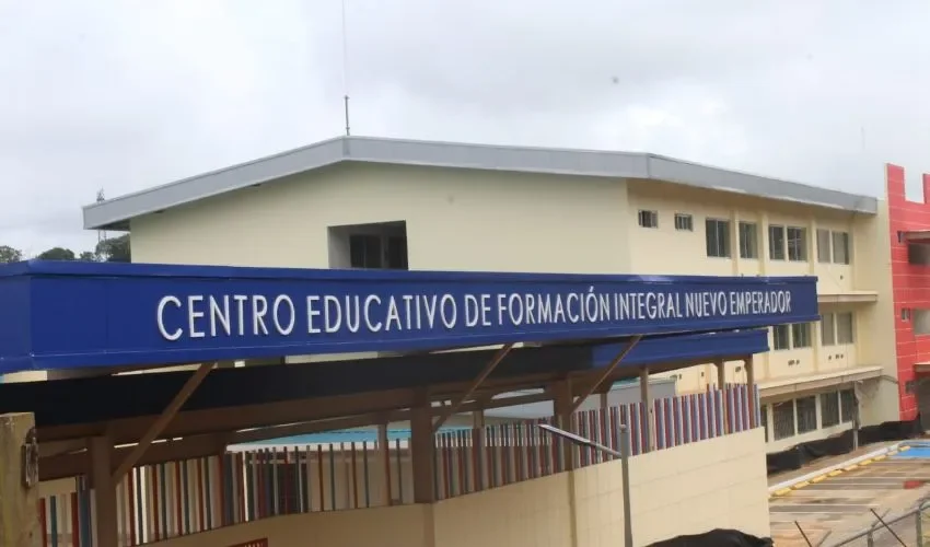 Vista del centro educativo. 